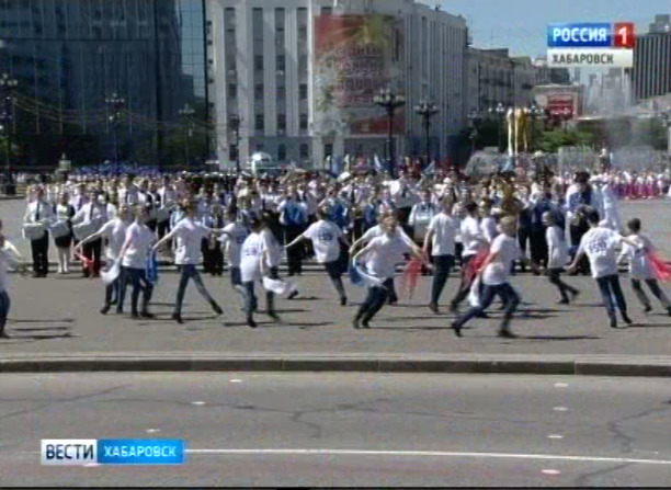 Репетиция шествия
