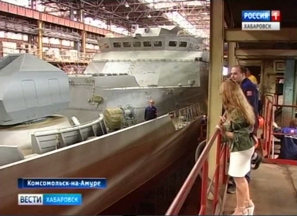 Корвет «Громкий» готовят к отправке в Приморье