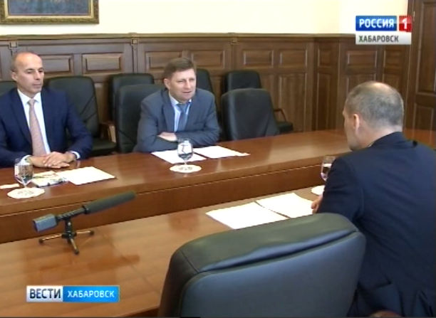 Встреча губернатора с представителями ВЭБ