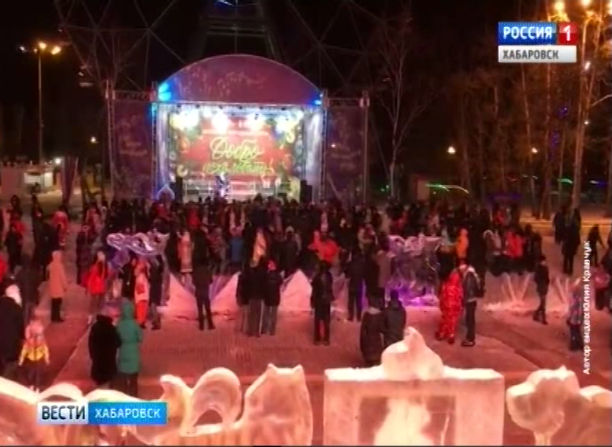 Новый год в городе