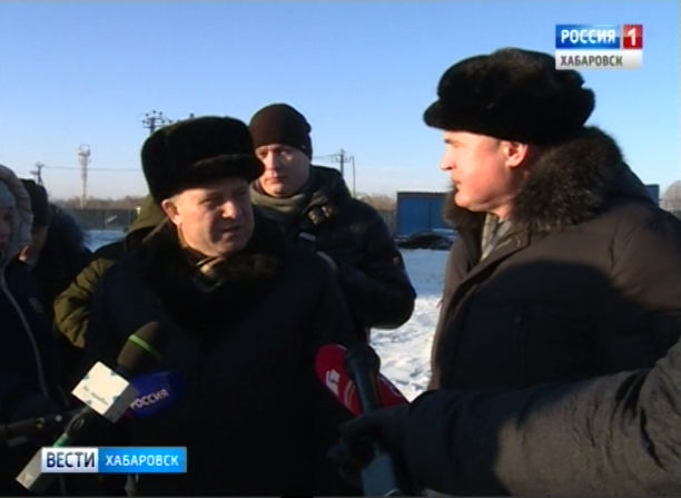 Мэр на объектах строительства