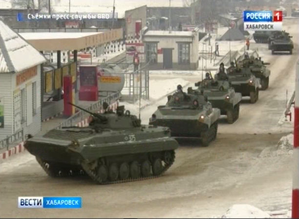 Мотострелки подняты по тревоге