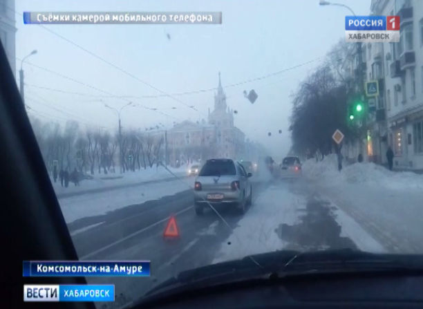 Морозы в Комсомольске