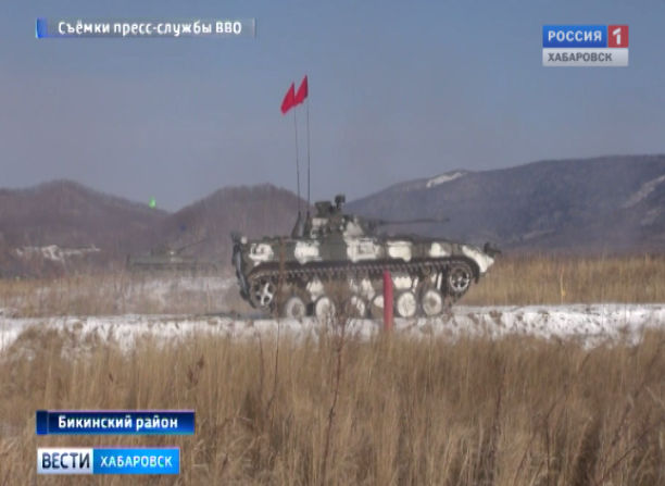 Учения мотострелков