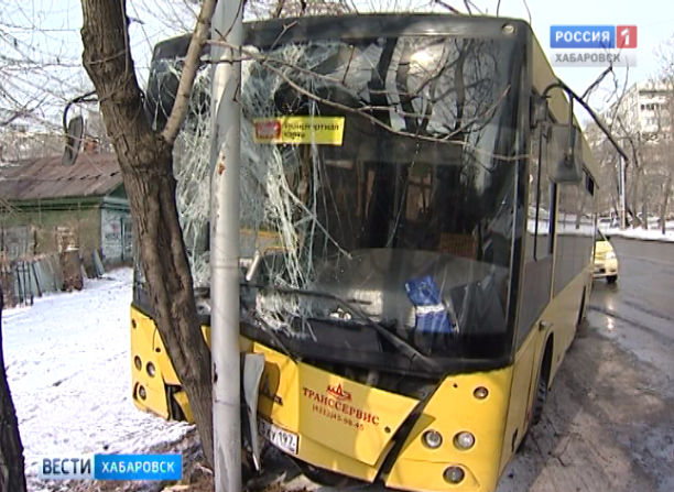 ДТП с автобусом и микроавтобусом