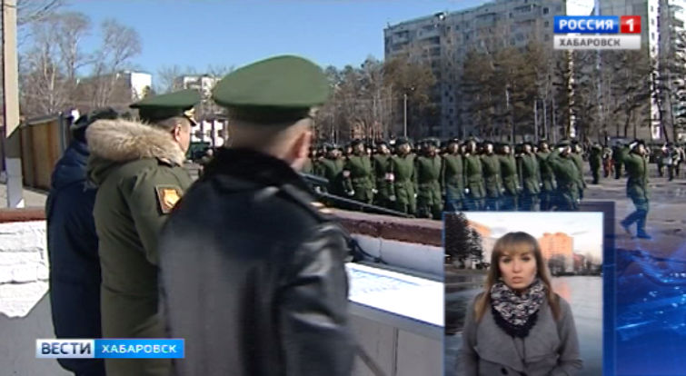 Первая репетиция Парада