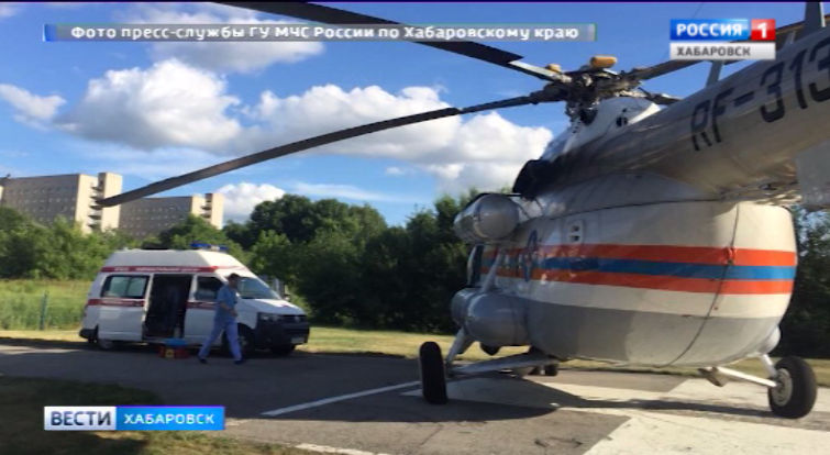 Спасали больных из Ванино