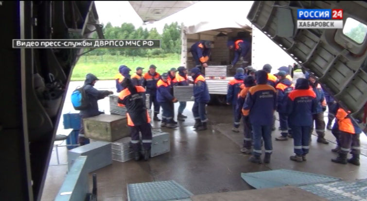 Спасатели отправились в Амурскую область