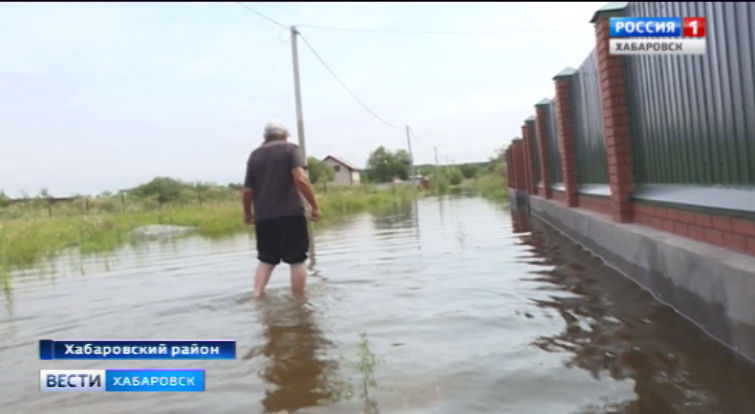 Паводок в районе и городе