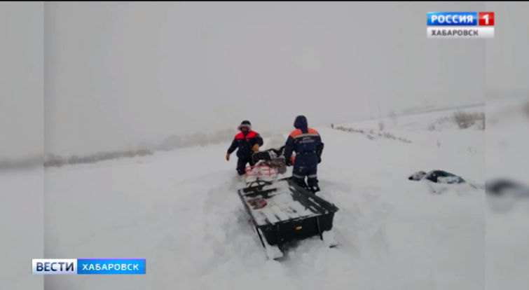 Рыбак заблудился в метели