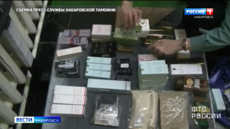 Таможня задержала косметику
