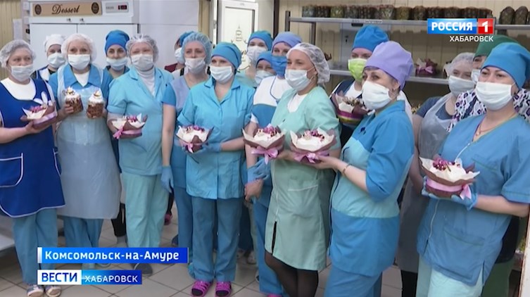 Акция: пасхальные куличи в Комсомольске