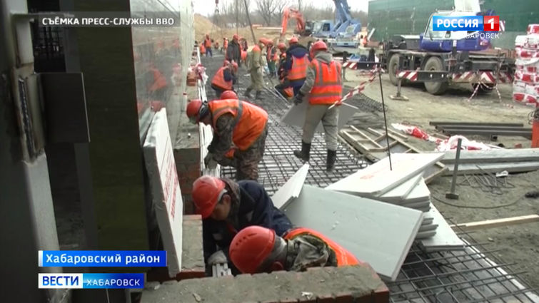 Строительство госпиталя в Анастасьевке