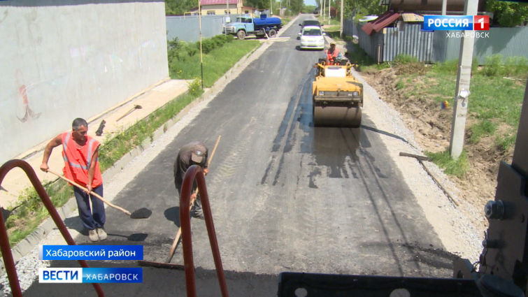 Строительство дорог в сёлах