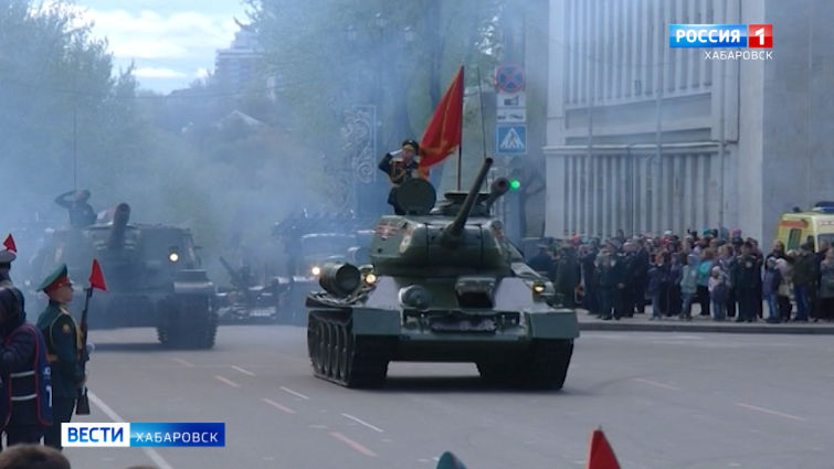 Репетиции Парада Победы