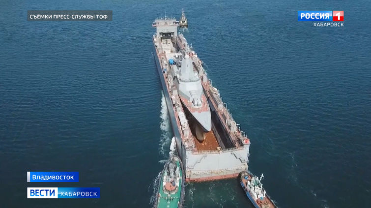 Доставка корвета из Комсомольска во Владивосток