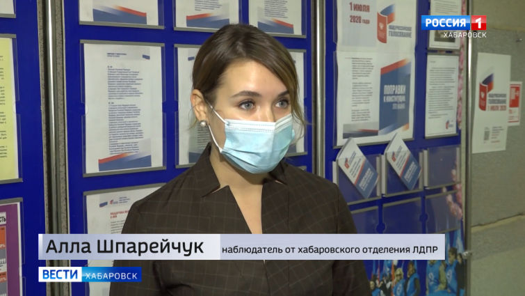 Работа партийных наблюдателей на голосовании по поправкам к Конституции