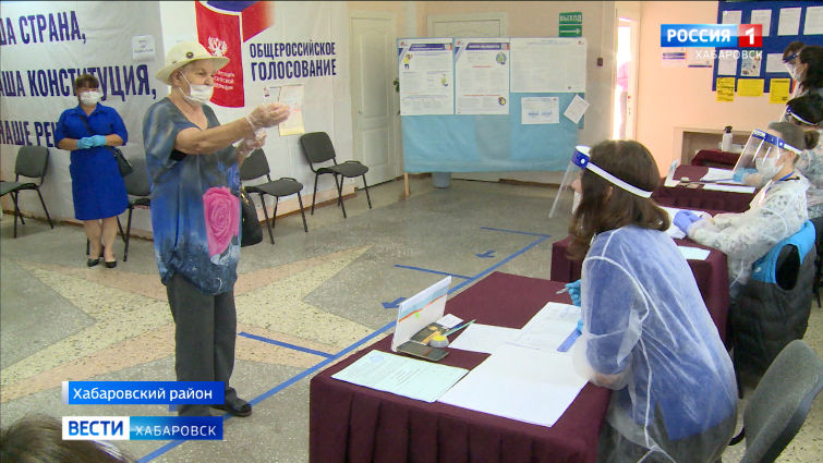Голосование по поправкам в сельской местности