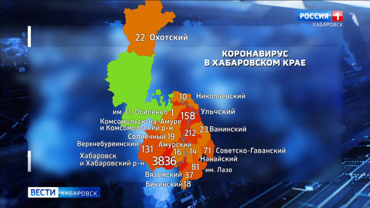 Ситуация с COVID-19 в Хабаровском крае