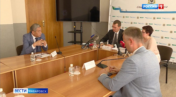 Встреча Михаила Дегтярёва с Общественной палатой