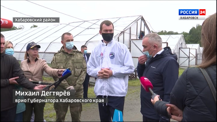 М. Дегтярёв посетил краевое специализированное лесное хозяйство в с. Некрасовка