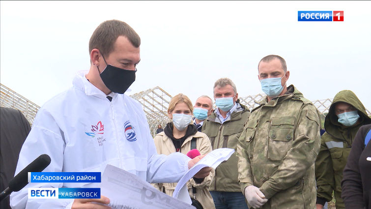 М. Дегтярёв посетил  краевое специализированное лесное хозяйство в с. Некрасовка