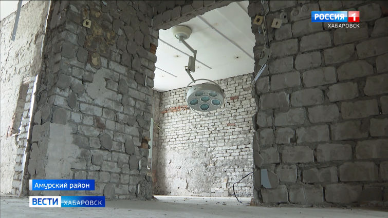 Ремонт больницы в Эльбане