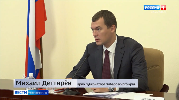 Совещание М. Дегтярёва с крупными подрядчиками