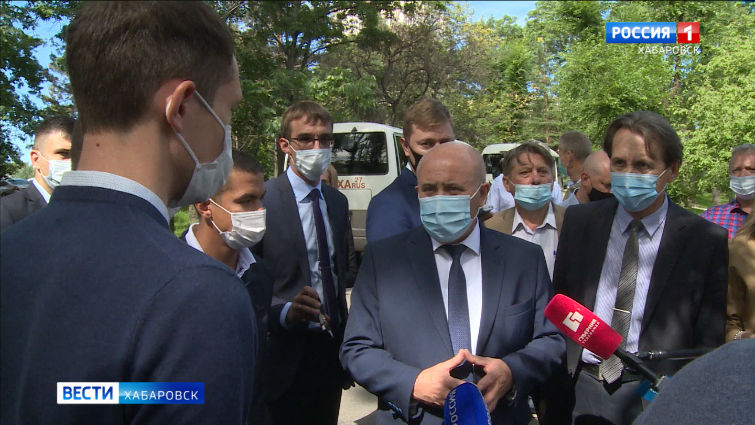 Объезд мэра по Центральному району