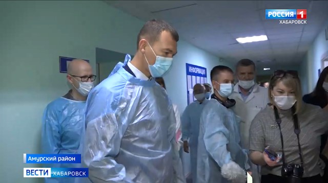 Рабочая поездка М. Дегтярёва по районам края
