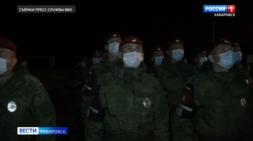 Возвращение военных полицейских из Сирии