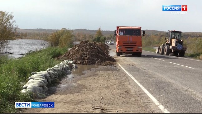 Продвижение гребня паводка