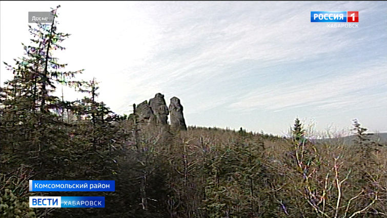 Амурские столбы, расположенные в Комсомольском районе, могут стать культурным туристическим брендом России