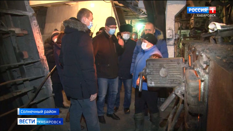 Состояние котельных в населенных пунктах, расположенных вдоль БАМа, оценил Михаил Дегтярёв