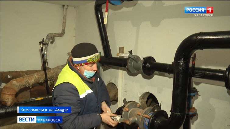 С усилением морозов ТЭЦ максимально подняли температуру горячей воды