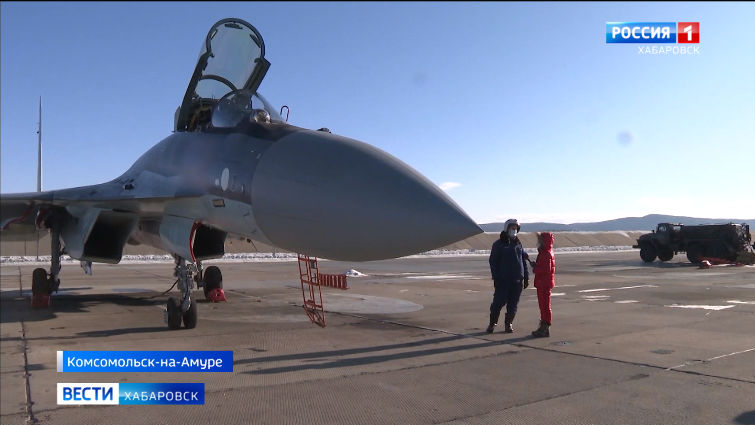 Группировка Воздушно-космических сил в Хабаровском крае усилена истребителями Су-35С