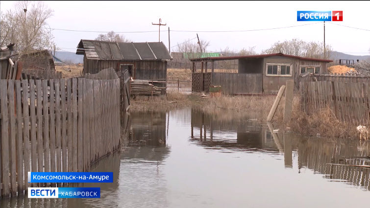 Уровень Амура у Комсомольска превысил норму