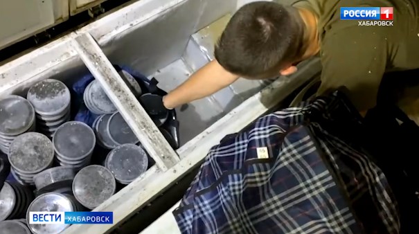 В Николаевском районе изъято более 170 кг черной икры
