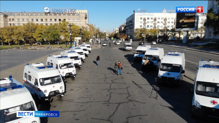 Из-за роста заболеваемости ковидом в Хабаровском крае наращивают автопарк скорой помощи
