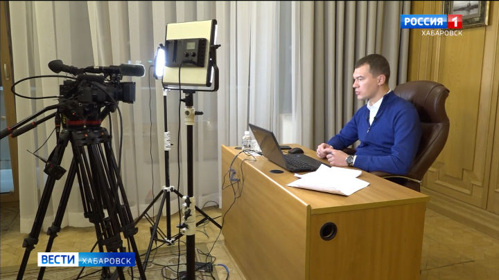 Ликвидацию последствий снежного циклона взял на контроль губернатор Хабаровского края