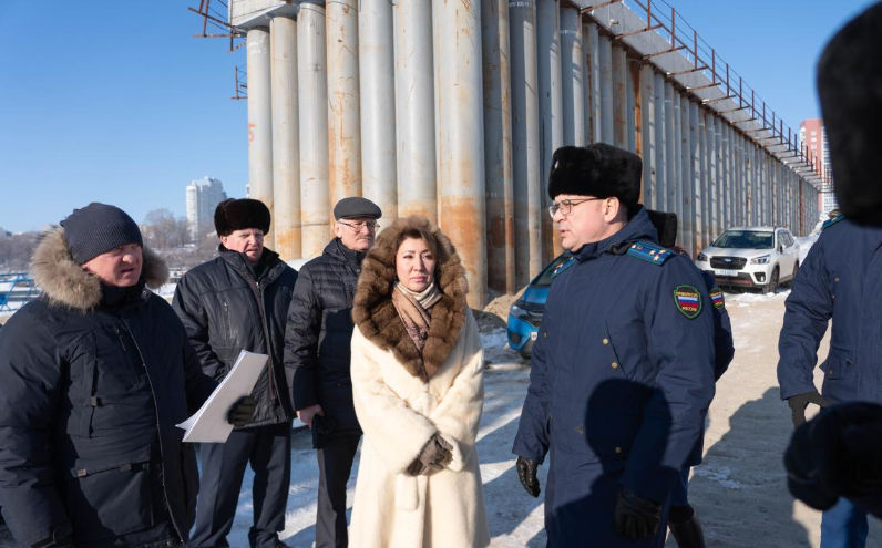 Строительство дамбы в Южном поставлено на особый контроль