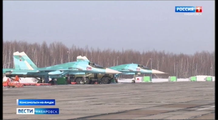 Авиаполк под Комсомольском принял пополнение молодых лётчиков