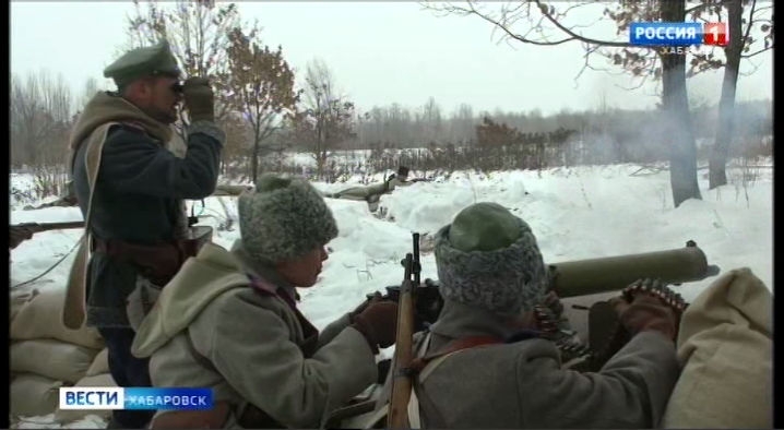 События Волочаевской битвы воссоздали к столетию сражения