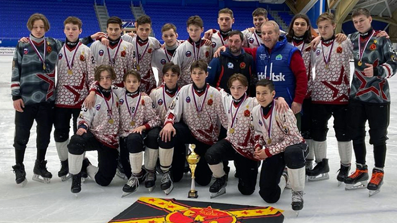 Команда «СКА-Нефтяник-2007» стала чемпионом России по хоккею с мячом