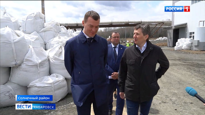 Михаил Дегтярёв: «Новая фабрика в Солнечном принесёт миллиарды налогов»