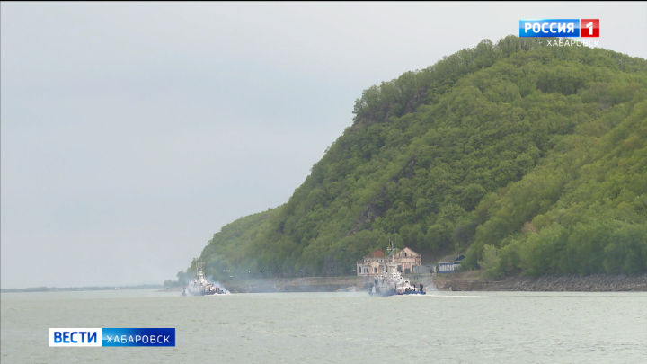 Корабли хабаровской погранслужбы вышли на первое боевое дежурство