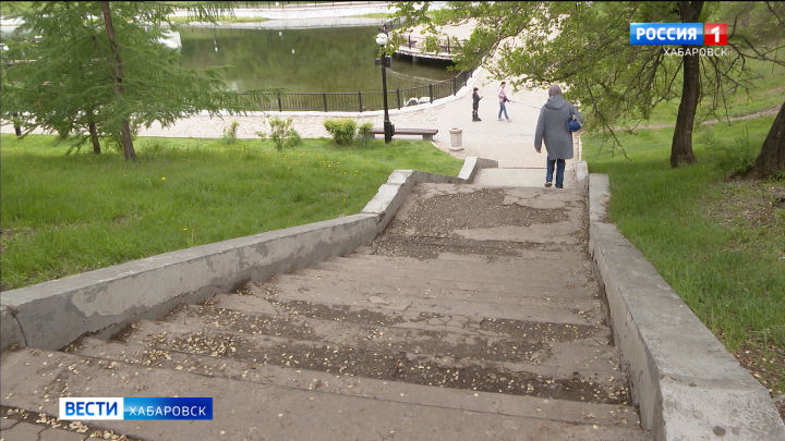 Смотрите в 21:05. Городские пруды в Хабаровске ждёт масштабная реконструкция