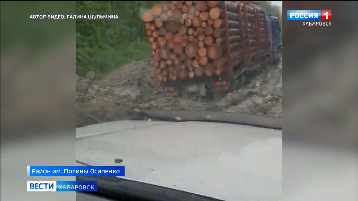 «Разве дорога только для лесовозов?» В районе имени Полины Осипенко ждут ремонта трассы вдоль БАМа