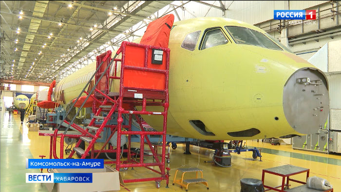 Первый Superjet New, на 100% сделанный из российских материалов, готовят к наземным испытаниям