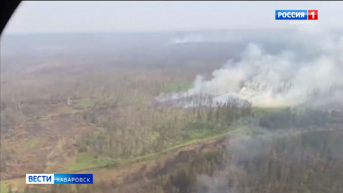 Джугджурский заповедник в Аяно-Майском районе спасли от огня